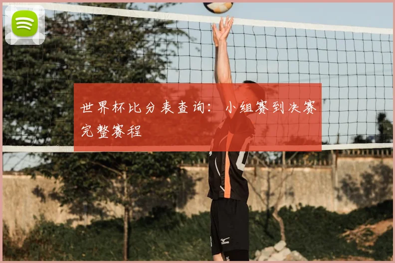 世界杯比分表查询:小组赛到决赛完整赛程